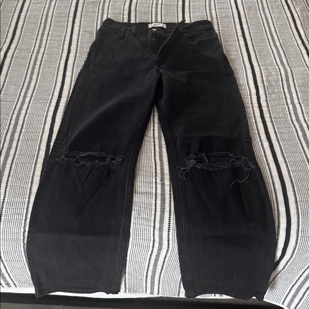 Abercrombie & Fitch Black High Rise Jeans